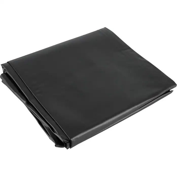 Черная виниловая простыня Vinyl Bed Sheet - Fetish Collection. Фотография 5.