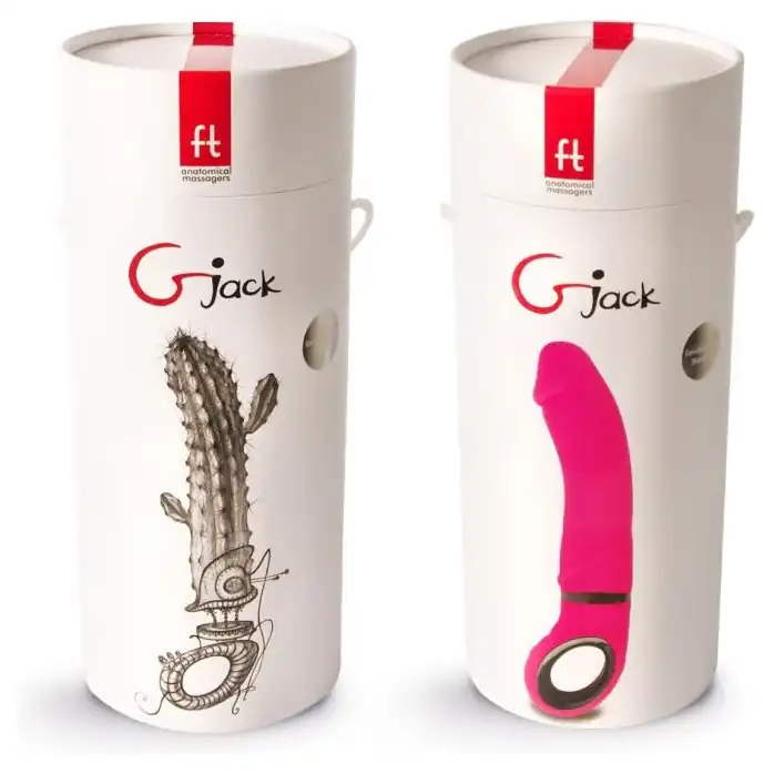 Реалистичный вибростимулятор для G-массажа Fun Toys G-jack - 22 см. Фотография 2.