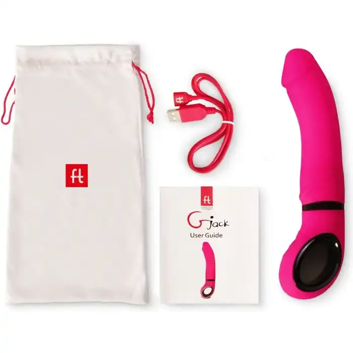Реалистичный вибростимулятор для G-массажа Fun Toys G-jack - 22 см. Фотография 3.