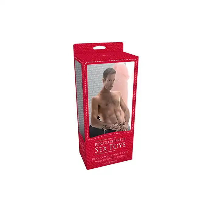 Реалистичный фаллоимитатор с имитацией эякуляции ROCCO REALISTIC SQUIRTING COCK - 23 см - Rocco Siffredi sex toys. Фотография 2.