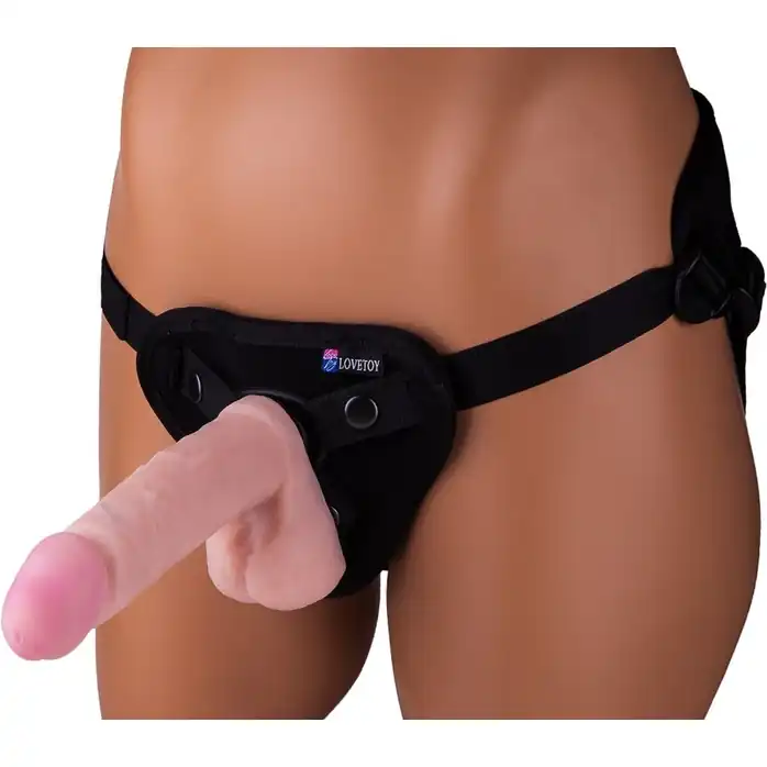 Трусики Harness с двумя насадками UNI strap - 17,5 и 18 см - HARNESS UNI STRAP