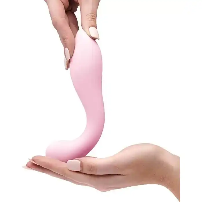 Нежно-розовый фаллоимитатор So Divine Descreet Dildo - 17,8 см. Фотография 4.