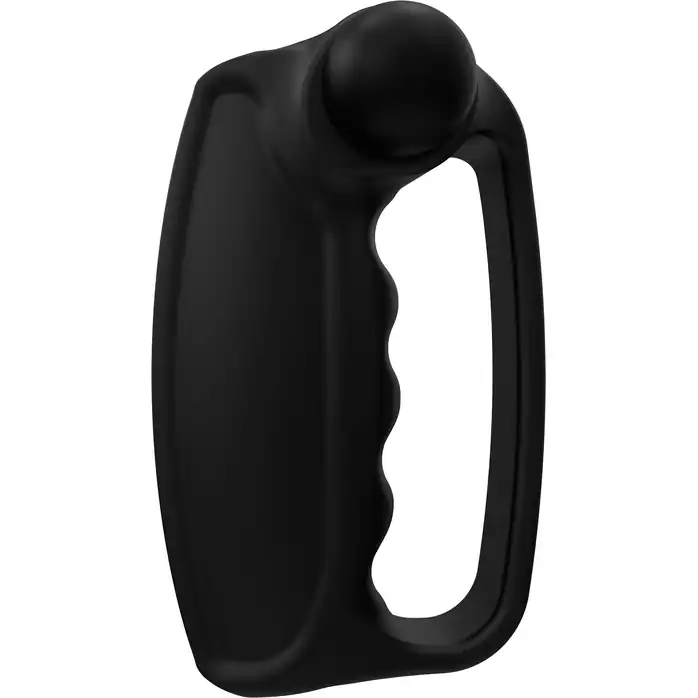 Черный вибромастурбатор Hand Vibe. Фотография 4.