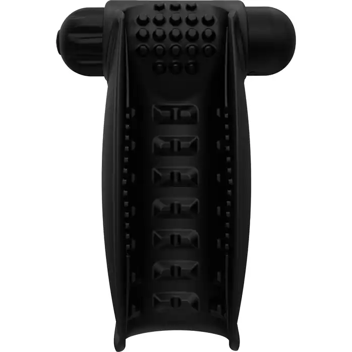 Черный вибромастурбатор Hand Vibe
