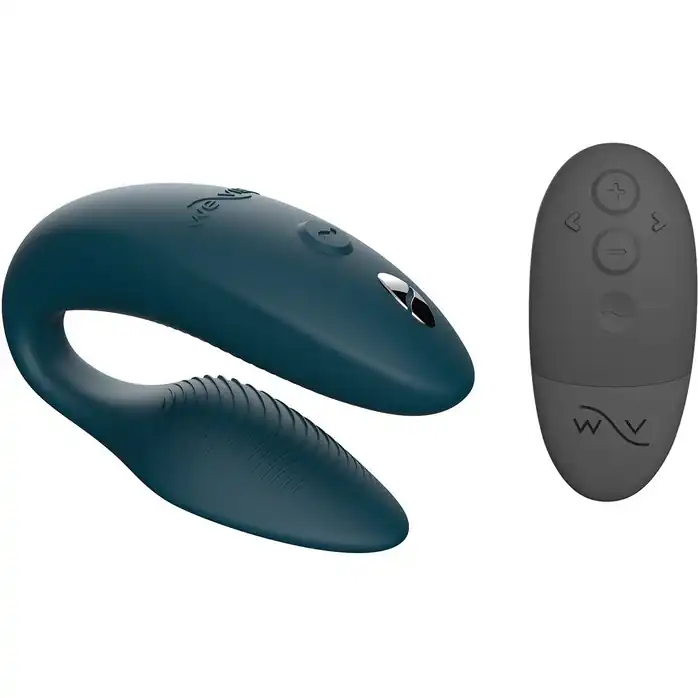 Зеленый вибратор для пар We-Vibe Sync 2. Фотография 4.