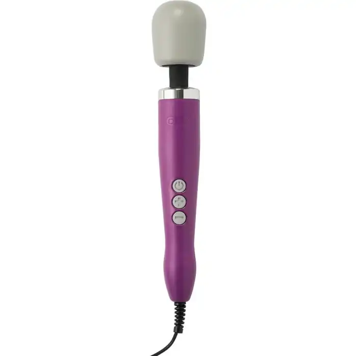 Фиолетовый жезловый вибратор Doxy Original Massager