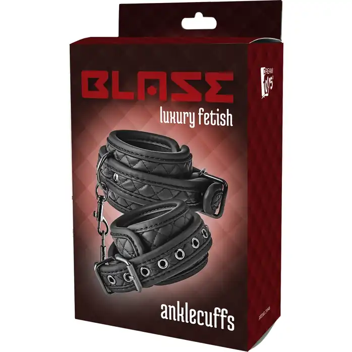 Черные манжеты на щиколотки ANKLE CUFF DIAMOND - Blaze. Фотография 2.