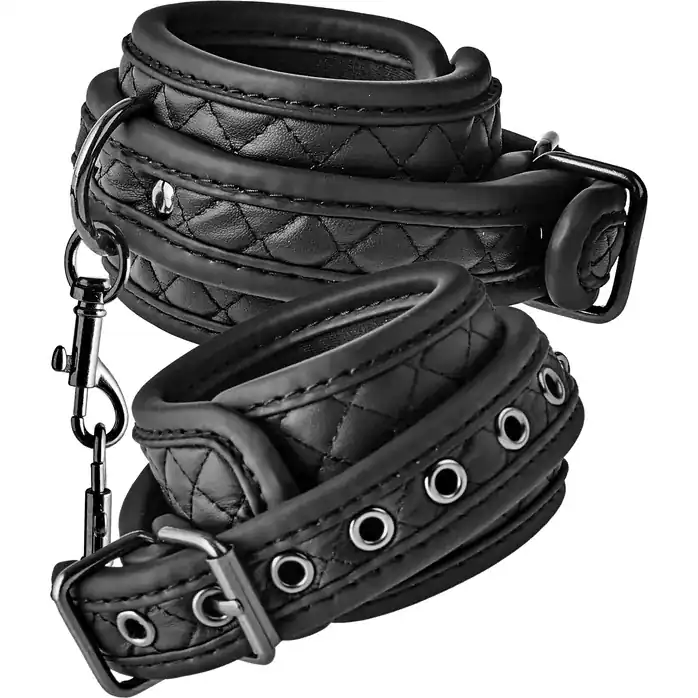 Черные манжеты на щиколотки ANKLE CUFF DIAMOND - Blaze. Фотография 3.