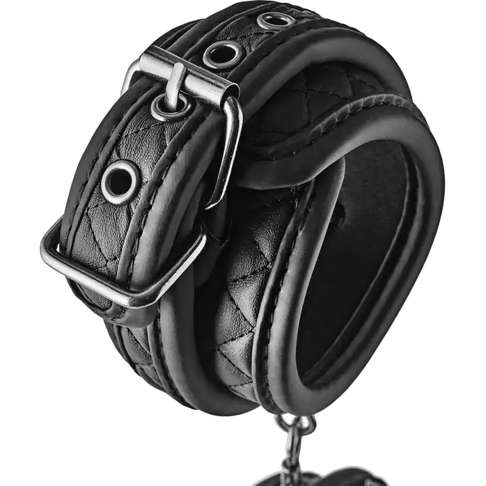 Черные манжеты на щиколотки ANKLE CUFF DIAMOND - Blaze. Фотография 6.