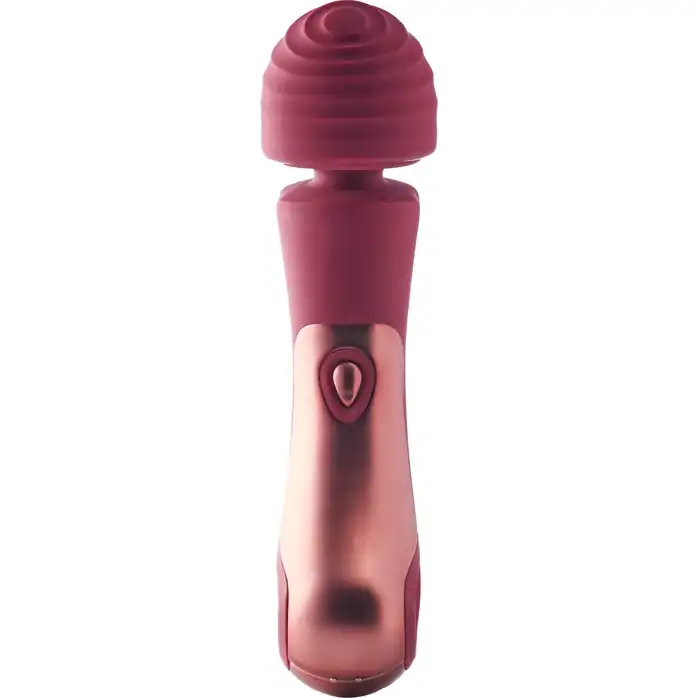 Жезловый вибромассажер Dinky Curved Wand Jacky O. - 21,4 см - Dinky