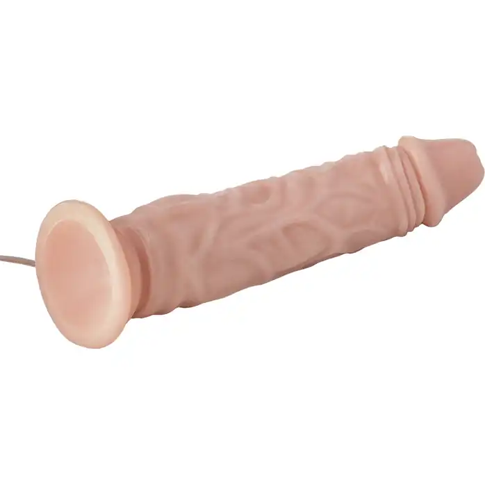 Телесный вибромассажер Lovely Lord - 21,5 см - Mr Dixx. Фотография 5.