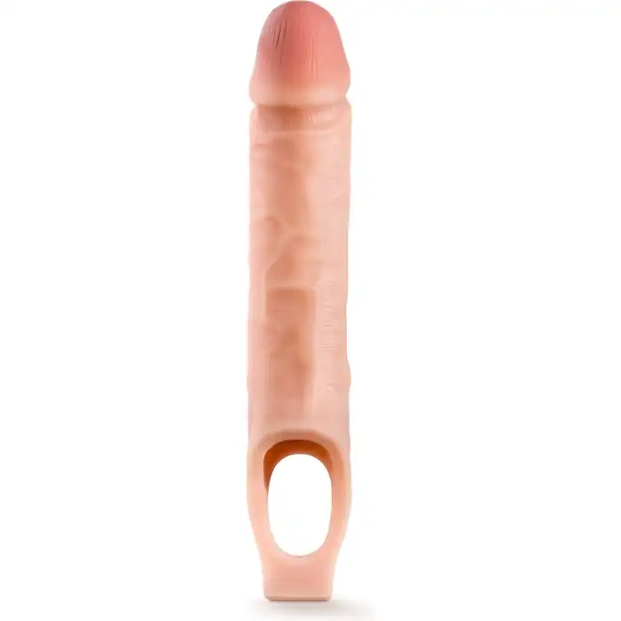 Телесная насадка на пенис 10 Inch Cock Sheath Extender - 25 см - Performance
