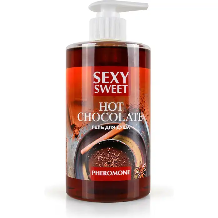Гель для душа Sexy Sweet Hot Chocolate с ароматом шоколада и феромонами - 430 мл - Серия Sexy Sweet