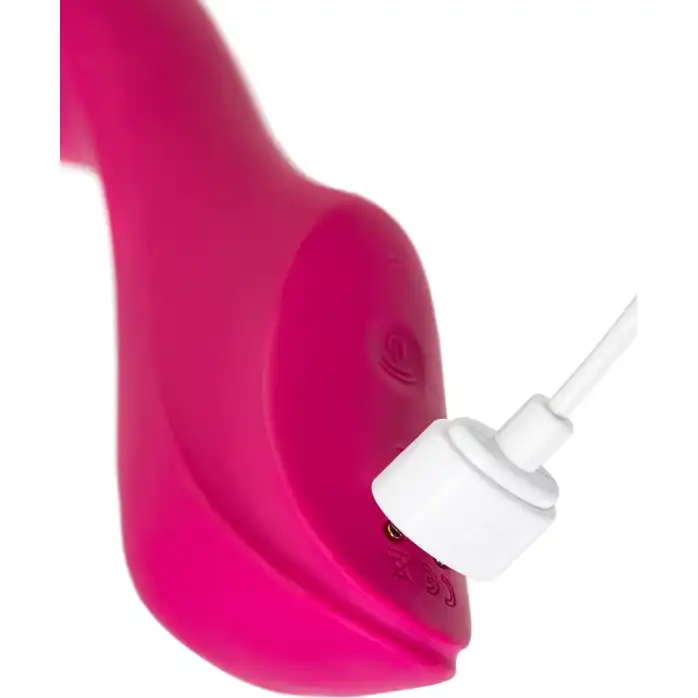 Малиновый вакуум-волновой вибростимулятор Satisfyer Curvy Trinity 3. Фотография 10.