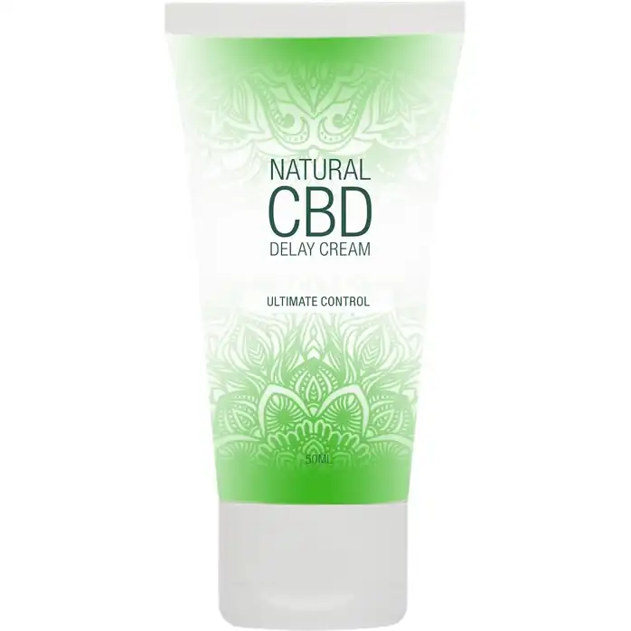 Крем-пролонгатор Natural CBD Delay Cream - 50 мл - Pharmquests. Фотография 5.