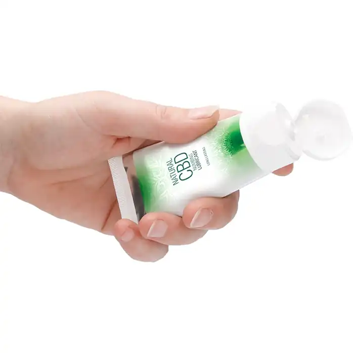 Лубрикант с пролонгирующим эффектом Natural CBD Numbing Lubricant - 50 мл - Pharmquests. Фотография 2.
