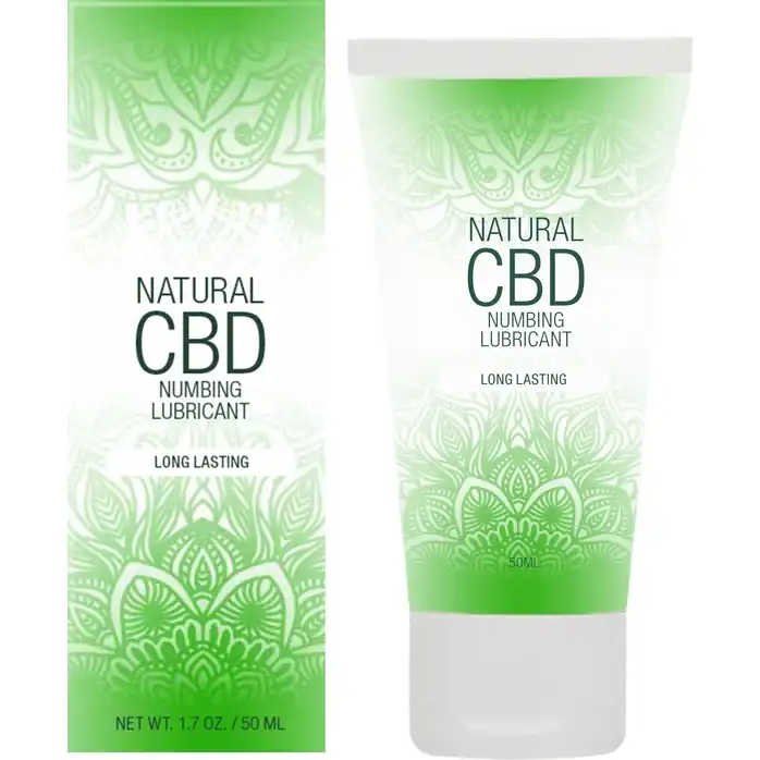 Лубрикант с пролонгирующим эффектом Natural CBD Numbing Lubricant - 50 мл - Pharmquests