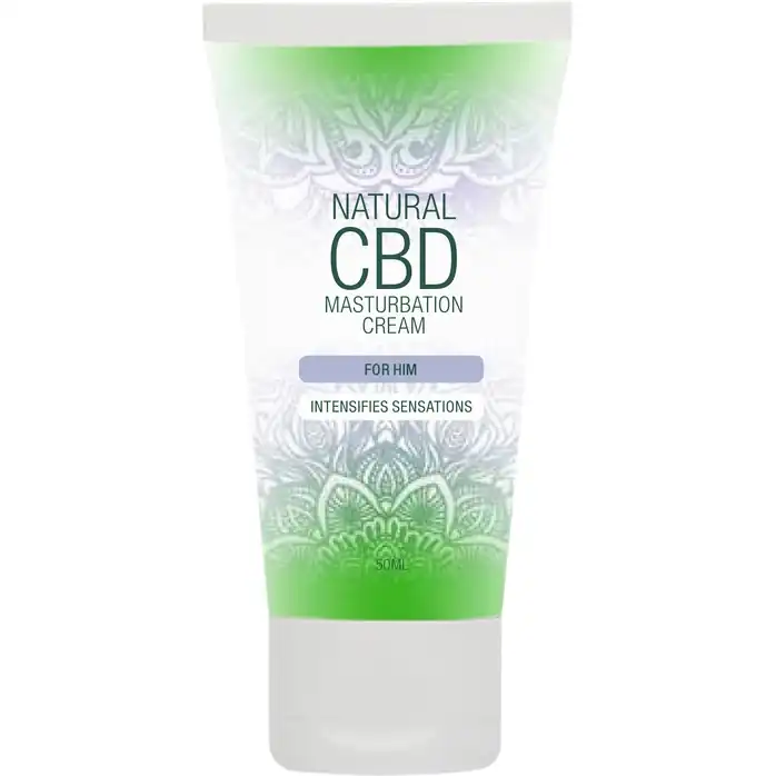 Крем для мастурбации для мужчин Natural CBD Masturbation Cream For Him - 50 мл - Pharmquests. Фотография 5.