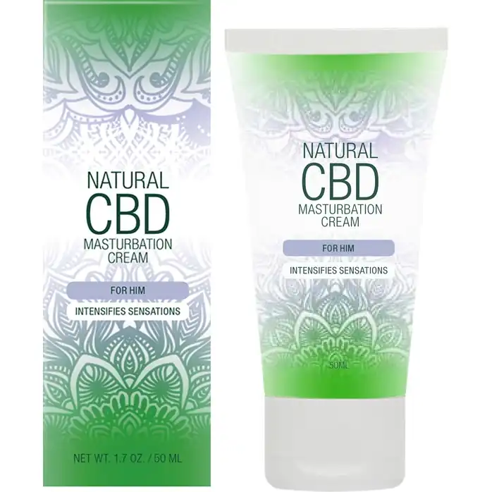 Крем для мастурбации для мужчин Natural CBD Masturbation Cream For Him - 50 мл - Pharmquests