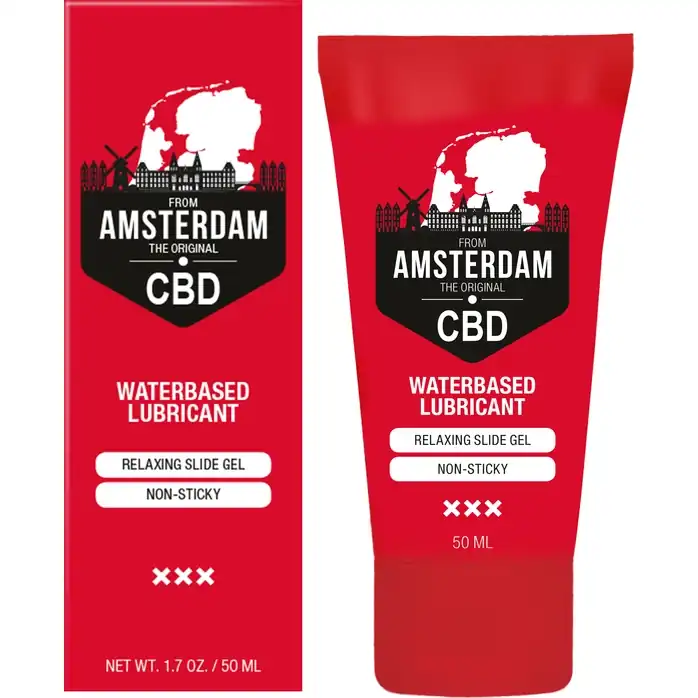 Лубрикант на водной основе CBD from Amsterdam Waterbased Lubricant - 50 мл - Pharmquests