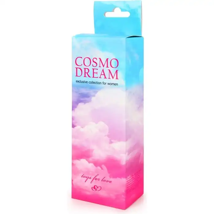 Розовый вибратор с ребрышкам на головке для G-стимуляции - 14 см - COSMO DREAM. Фотография 3.