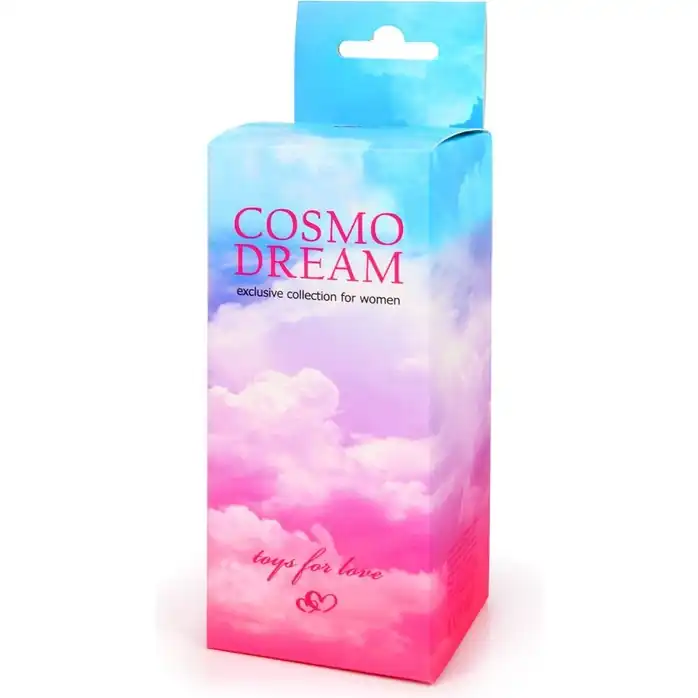 Розовый анальный фаллоимитатор - 10 см - COSMO DREAM. Фотография 3.