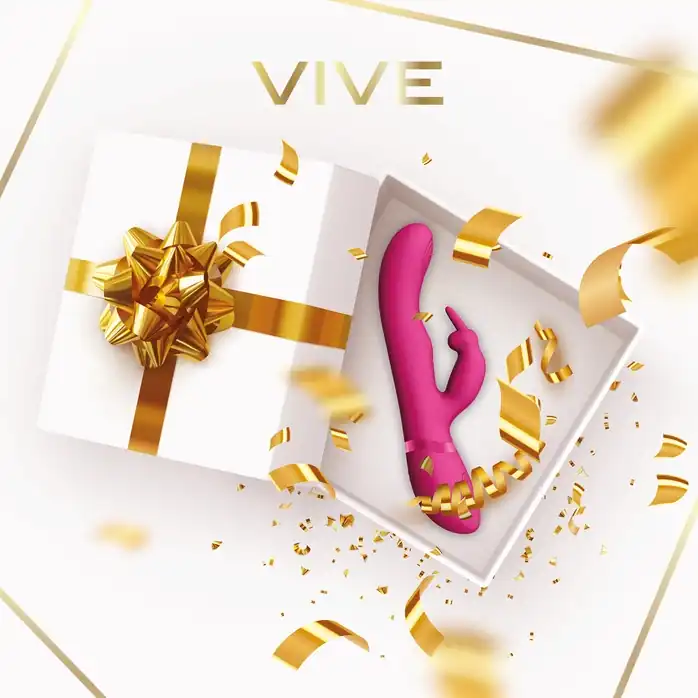 Розовый вибромассажер May Pulse-Wave C-spot G-Spot Rabbit - 22 см - Vive. Фотография 7.