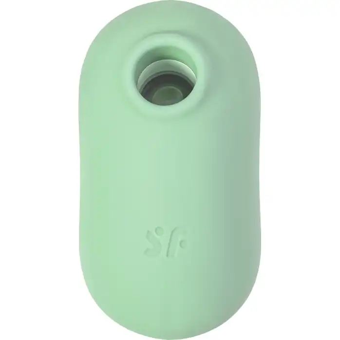 Мятный вакуумный вибростимулятор клитора Satisfyer Pro To Go 2. Фотография 5.