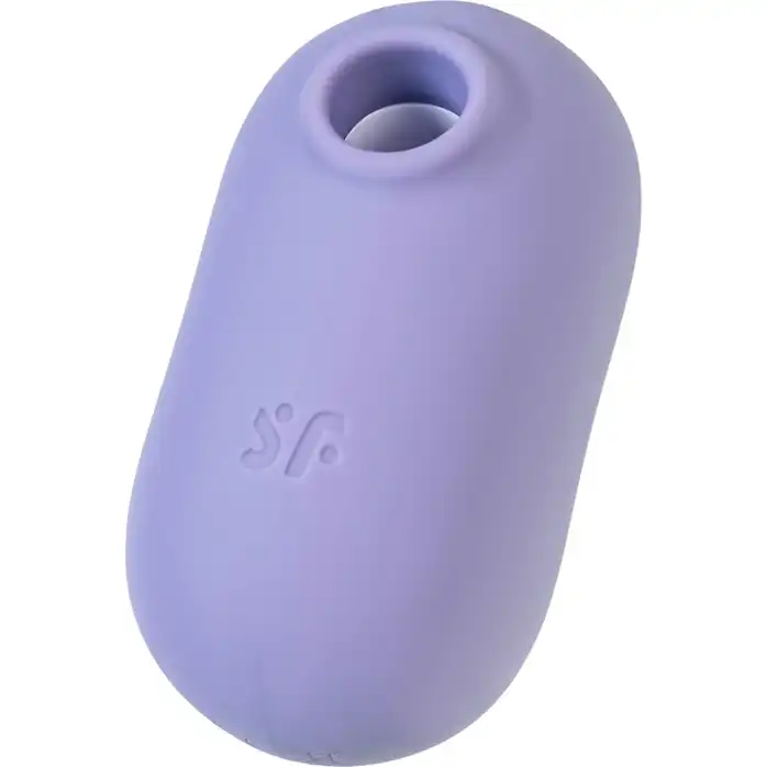 Сиреневый вакуумный вибростимулятор клитора Satisfyer Pro To Go 2