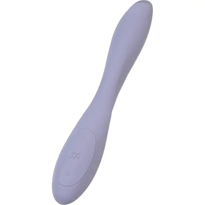 Сиреневый гибкий вибратор Satisfyer G-Spot Flex 2 - 19,5 см