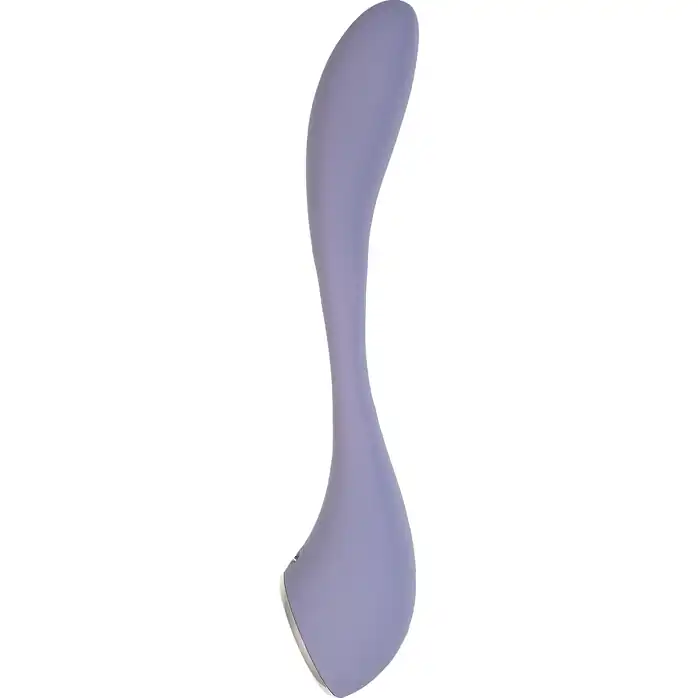 Сиреневый гибкий вибратор Satisfyer G-Spot Flex 5 - 19,6 см. Фотография 6.