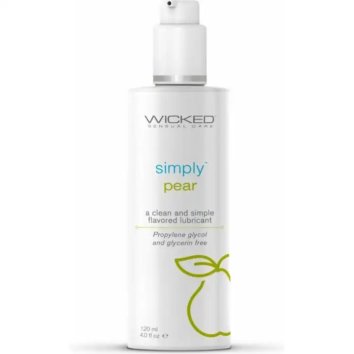 Гель-лубрикант на водной основе с ароматом груши Wicked Simply Pear - 120 мл - Simply