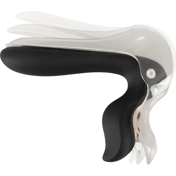 Вагинальный расширитель Vibrating Speculum с вибрацией и подсветкой - Bad Kitty. Фотография 6.