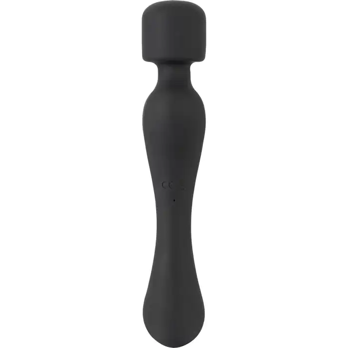 Черный вибромассажер с подогревом Cupa Warming Wand - 22,6 см - You2Toys. Фотография 6.
