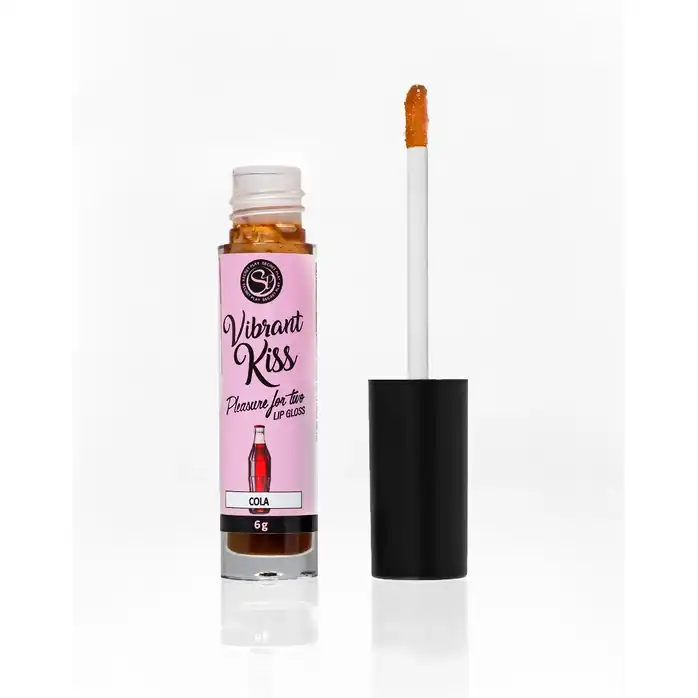 Бальзам для губ Lip Gloss Vibrant Kiss со вкусом колы - 6 гр. Фотография 3.