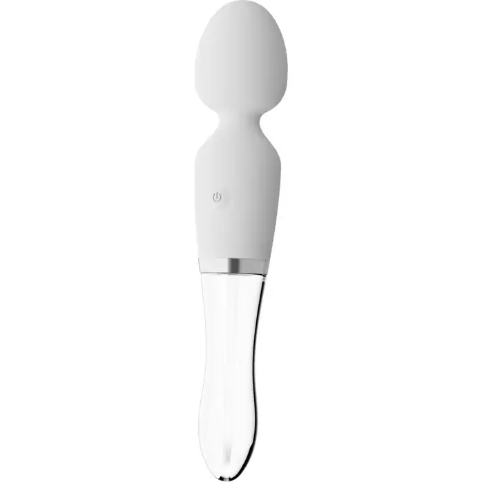 Двусторонний вибратор Wand LED - 21,5 см - You2Toys