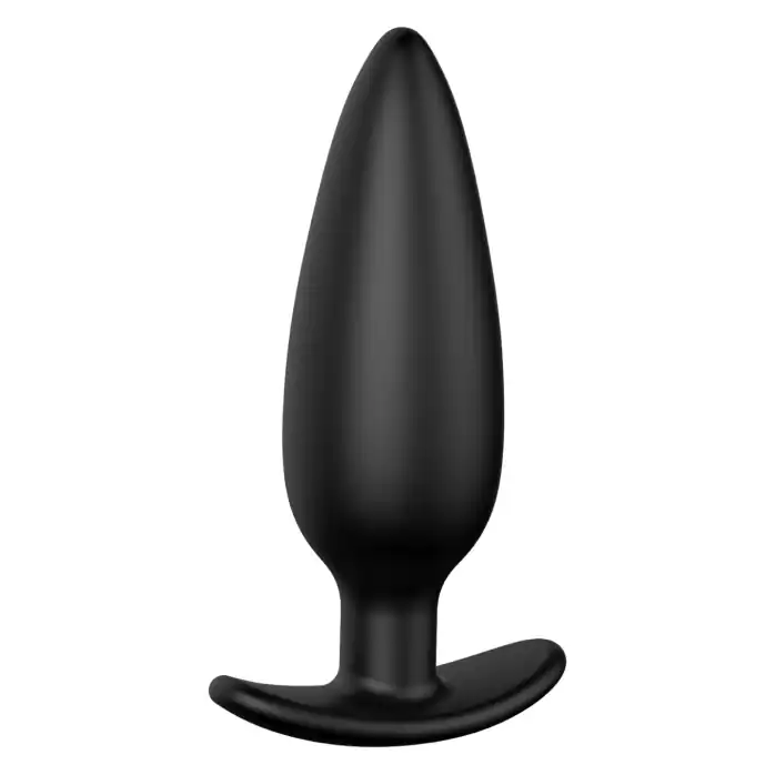 Черная анальная пробка №07 Self Penetrating Butt Plug - 12 см - BLKDESIRE. Фотография 5.