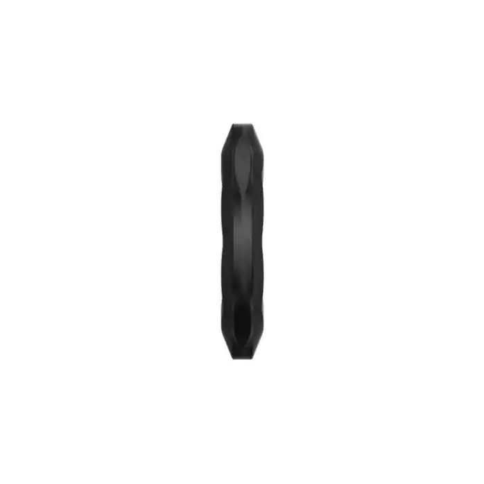 Черные эрекционное кольцо №06 Cock Ring - BLKDESIRE. Фотография 4.