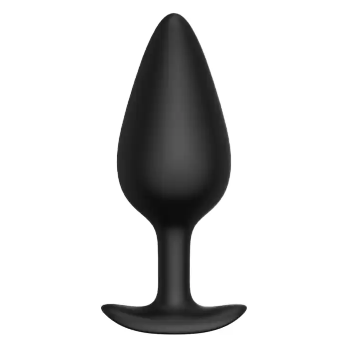 Черная анальная пробка Butt plug №04 - 10 см - BLKDESIRE