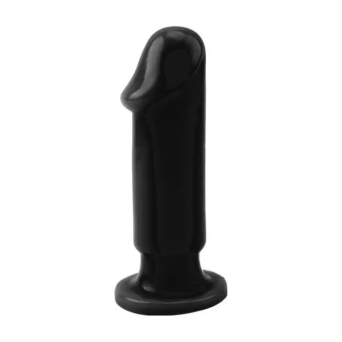 Черная анальная пробка Anal Trainer M - 12,5 см