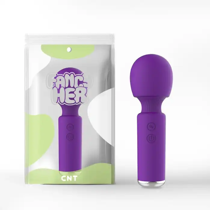 Фиолетовый перезаряжаемый мини-wand Intimate Wand