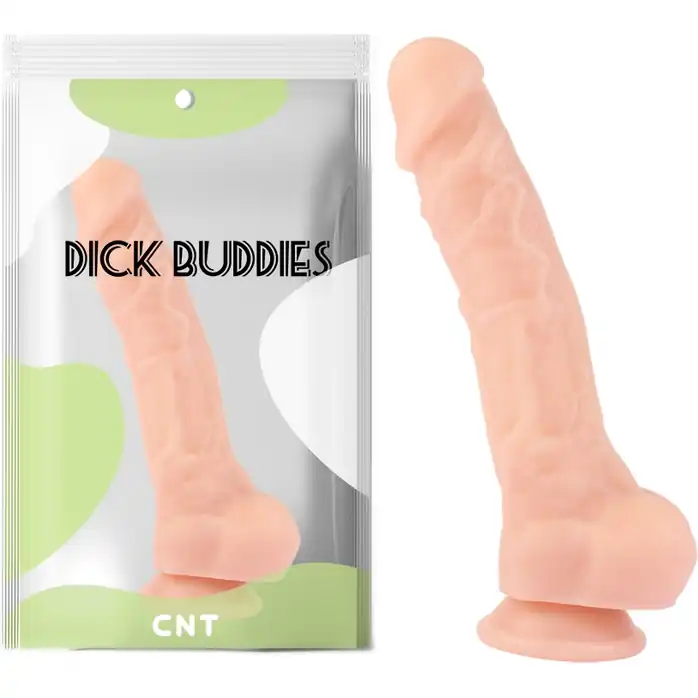Телесный фаллоимитатор Sex Pleaser Dildo - 24,4 см