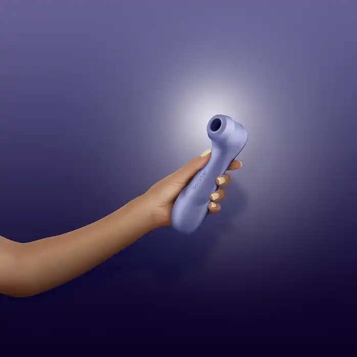 Сиреневый вакуумный стимулятор клитора Satisfyer Pro 2 Generation 3. Фотография 9.