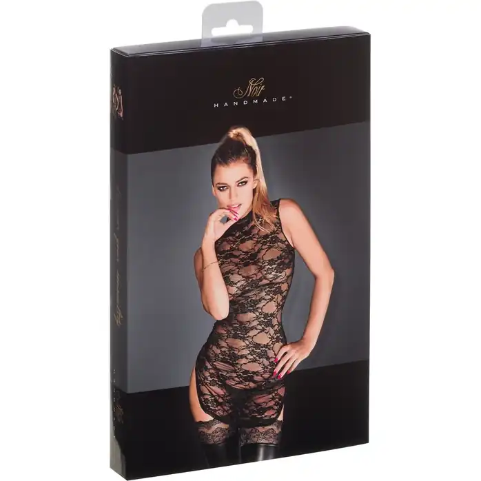 Кружевное мини-платье Lace minidress. Фотография 4.