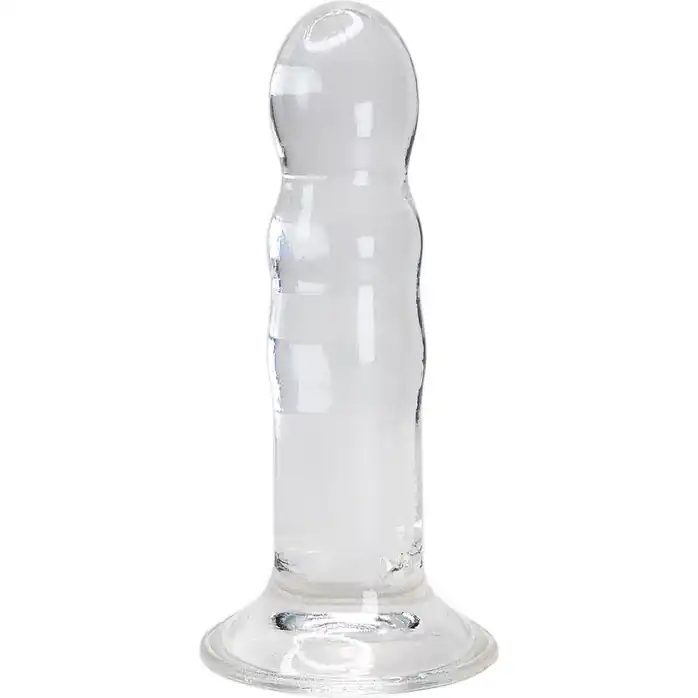 Прозрачный фаллоимитатор на присоске Gallant Jelly Dildo - 16 см - Alive