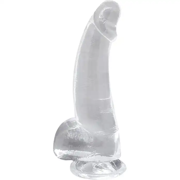 Прозрачный фаллоимитатор на присоске Ranger Jelly Dildo - 21 см - Alive