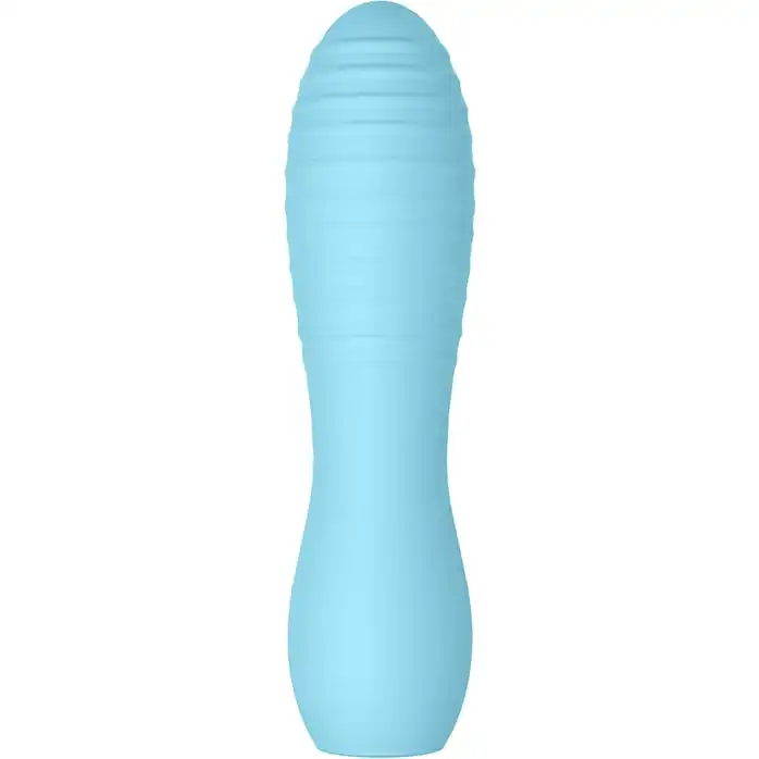Голубой мини-вибратор Cuties - 10,8 см - You2Toys