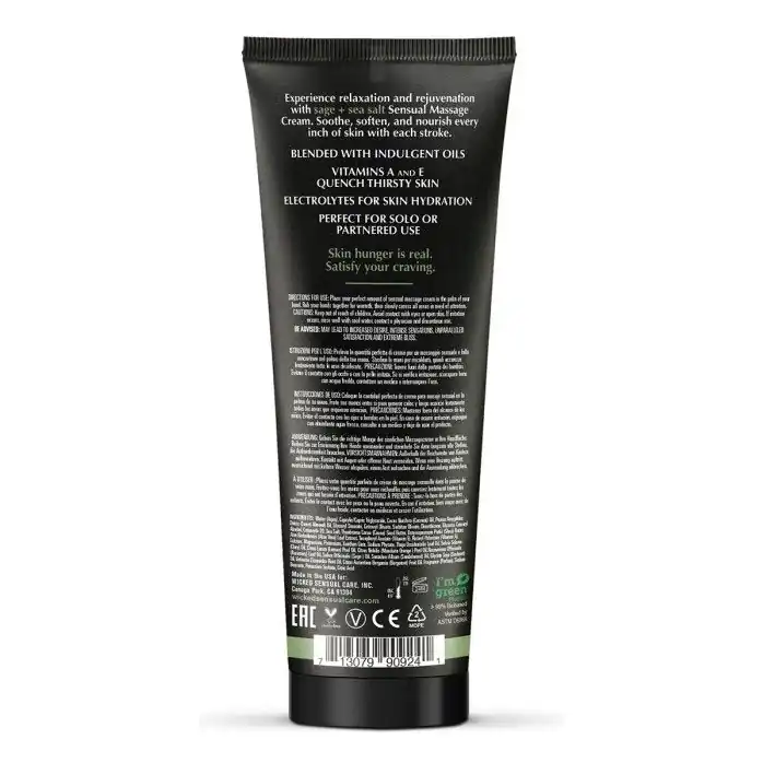 Массажный легкий крем WICKED Sage plus Sea Salt - 120 мл. Фотография 2.