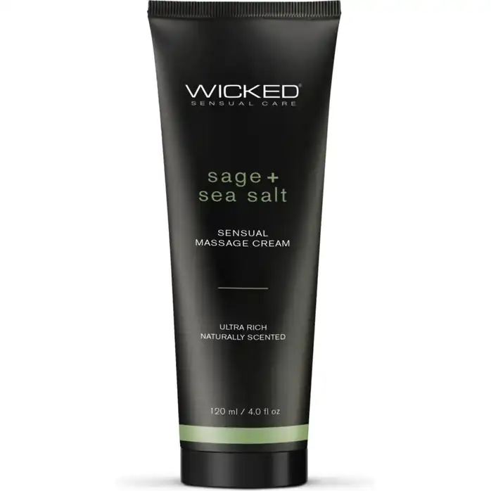 Массажный легкий крем WICKED Sage plus Sea Salt - 120 мл