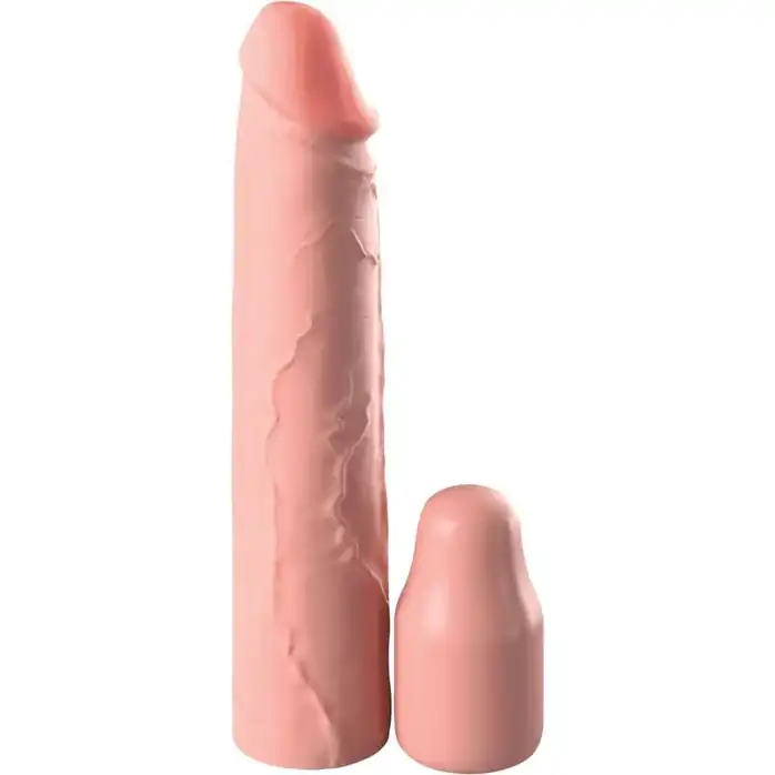 Телесная насадка-удлинитель 2 Inch Silicone X-tension - 20,3 см - Fantasy X-tensions Elite